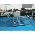 Automatic Non Woven Strip Fabric Sticker Cutting Machine